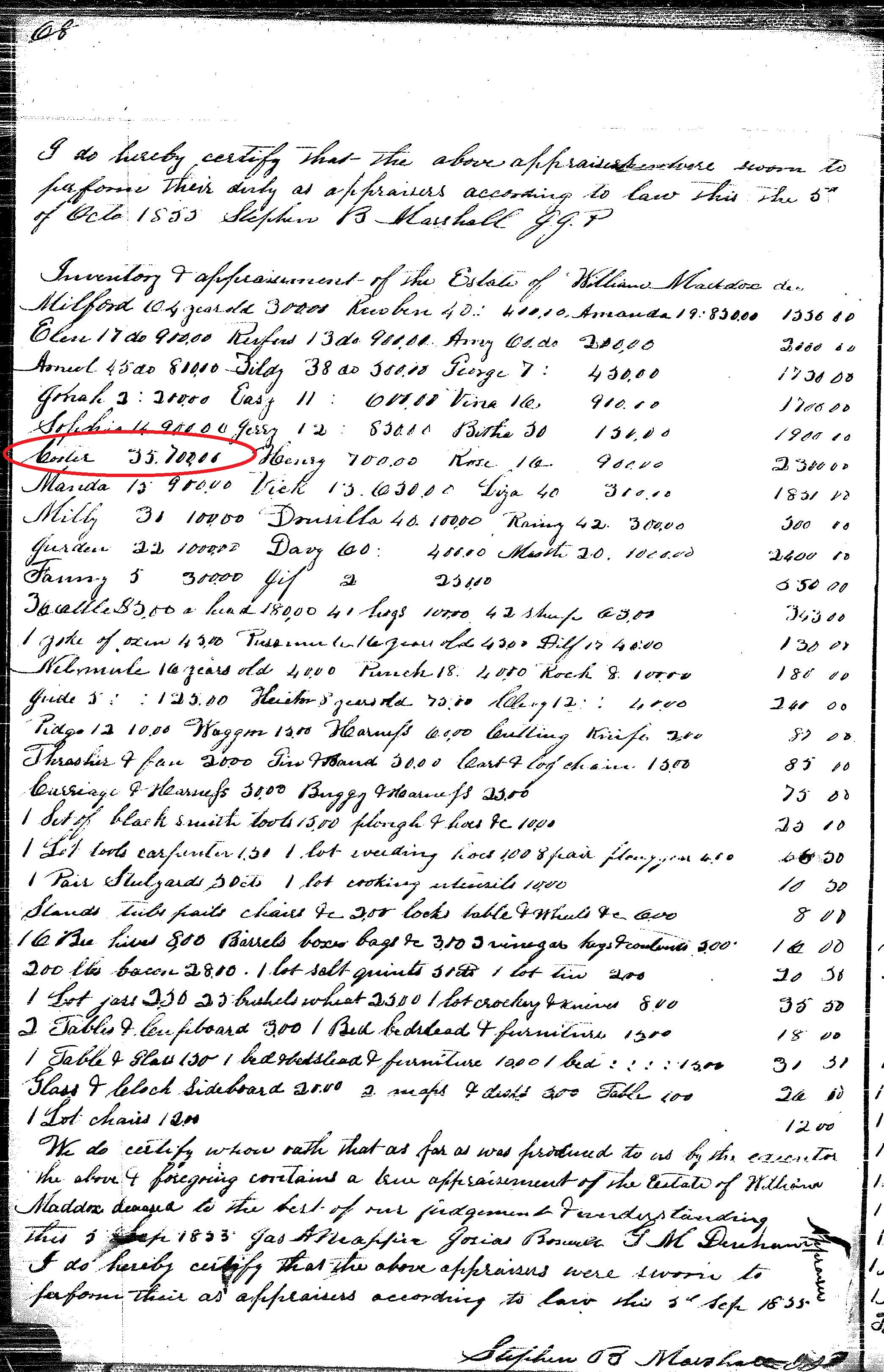 Carter Maddox - 10.05.1855 -Putnam Invent Bk AA, pp 68, 69_Page_1